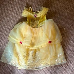 Disney Belle princess dress costume size 5/6